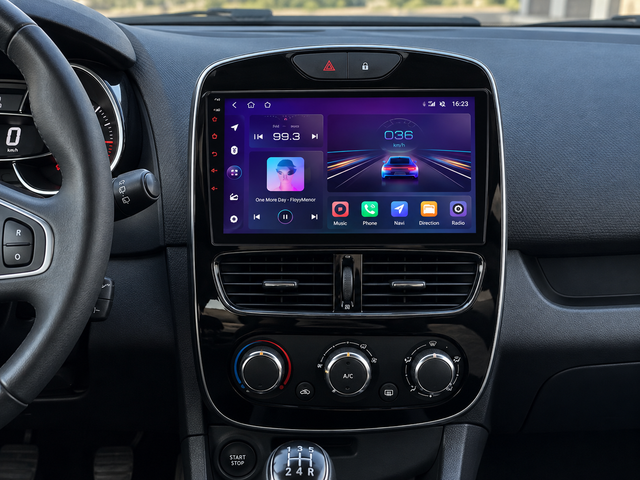 Autoradio CarPlay pour Renault Clio 4 – Écran Tactile Android, Apple CarPlay & Android Auto