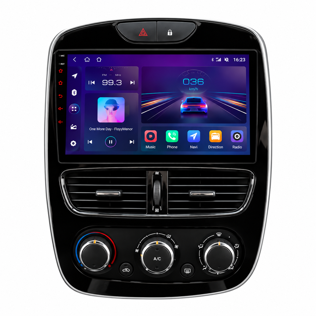 Autoradio CarPlay pour Renault Clio 4 – Écran Tactile Android, Apple CarPlay & Android Auto