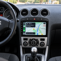 Simulation de l’autoradio CarPlay installé dans une Peugeot 308