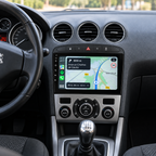 Simulation de l’autoradio CarPlay installé dans une Peugeot 308