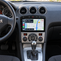 Simulation du CarPlay installé dans une Peugeot 408